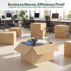 24x18x12 Shipping Boxes Large Moving Boxes, 25 Packs Corrugated Cardboard Boxes Shipping Box for Business Packaging Box