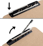 Extra Large Clipboard Set (3pc) - Larger Than 11x17 - Vertical or Landscape - Fits 11 x 17 Tabloid Paper (Board 11.6"x19.5" - 2 Inches Longer Than Legal Size)