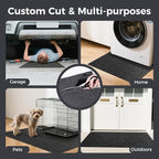 WELKIN Garage Floor Mat (20' x 7'4") – Absorbent Oil Spill Mat with Waterproof Backing – Protects Surfaces & Prevents Stains – Reusable, Washable, Durable, Cut-to-Fit
