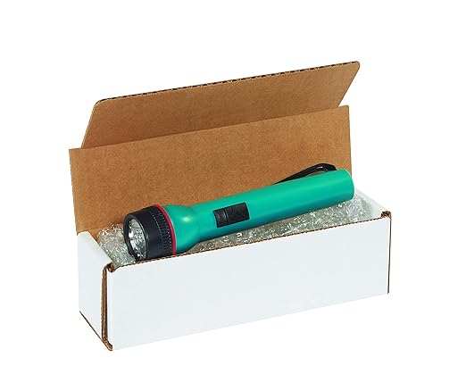Box USA BMIBM250 7 1/2"L x 3 1/4"W x 1 3/4"H, White (Pack of 50)