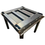 Industrial Floor Scale with Indicator, Accurate Digital 60" x 60" (5’x5’) Pallet Scales for Warehouse or Shipping Weighing NTEP Certified (Legal for Trade) (2500 lbs x 0.5 lb)