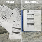 Samsill 100 Pack Sheet Protectors, 8.5x11 Inch Page Protectors for 3 Ring Binder, Standard Weight, Non-Glare Protector, Letter Size, Top Loading, Acid Free