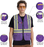 A-KSAFETY Custom High Visibility Reflective Safety Vest with logo