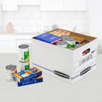 Bankers Box 20-Pack Basic Duty File Storage Boxes with Lids, Letter/Legal, STOR/FILE, (0071302)