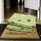 Poly Mailers 10x13 Inch 100 Pcs - Bee printed Shipping Bags, 2.4mil Thickness, Waterproof and Tear Resistant Mailing Envelopes, Self-Sealing Packaging Bags for Small Business