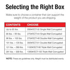 Box USA Double Wall Hand Hole Moving Boxes Large 24"L x 12"W x 12"H 15-Pack - Corrugated Cardboard Box for Shipping, Mailing, Packing, Packaging and Storage