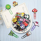 200 PCS Random Paper Clips Metal Paperclip Large Size Paper Clip Cute Bookmark Colorful Office Supplies Bookmark Clamp Desk Accessories Stationery for School Gifts for Christian