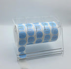 10 Inch, Heavy Duty Adjustable 6-Disk Label Dispenser, by Quality IZ