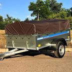 Tarp 6x8FT, 16 Mil Heavy Duty Large Tarps, Waterproof Tarp with Brass Grommets and Reinforced Edges, UV Resistant, Tear&Fade Resistant Poly Tarp for Outdoor Camping Pool Car Tent