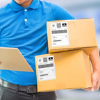 Thermal Labels 4x6 Roll - 10000 Labels, 4x6 Perforated Postage Shipping Label for Rollo, Zebra, MUNBYN and Polono Thermal Printers (NOT for DYMO)