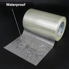 BOMEI PACK Wide Heavy Duty Fiberglass Filament Reinforced Packing Tape 8inch, 60yds x 5.5mil