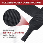 Heat Shrinkable Braided Sleeving 2:1 Ratio- Abrasion Protection Flexibility Wiring Harness Cable Sheath (1" ID, 12ft)