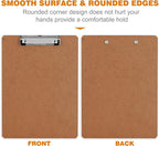 Clipboards, HERKKA 32 Pack Hardboard Office Clipboards Low Profile Clip Standard A4 Letter Size, ECO Friendly