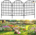 32.5 ft(L) x 22 in(H) Garden Fence, 30 Panels Arched No Dig Fence, Decorative Animal Barrier Fencing with Ground Stake, Rustproof Metal Garden Edging Border for Dog, Rabbit, Outdoor Yard Patio Decor