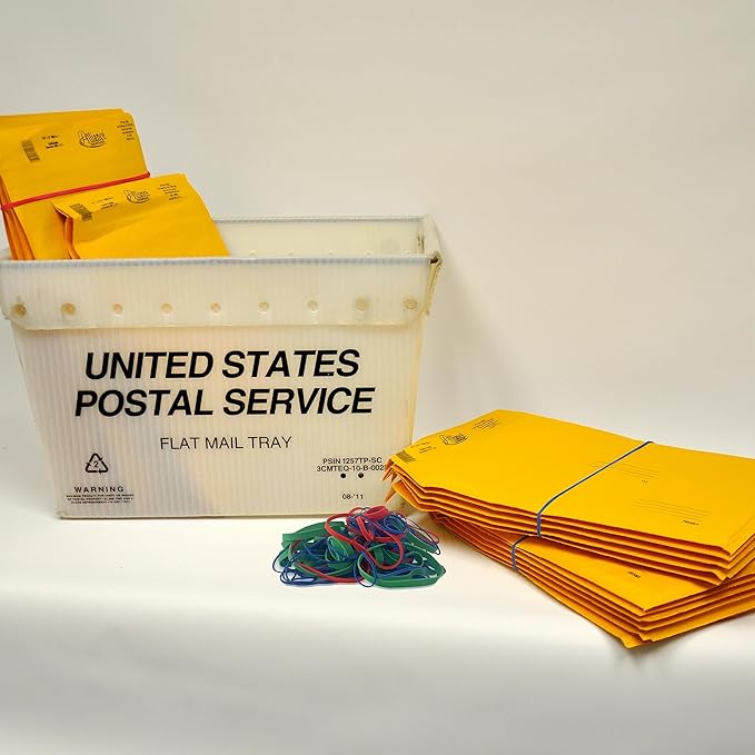 Upgrade Rubber Bands, Assorted Sizes & Colors, 1 lb 2-Pack, USA