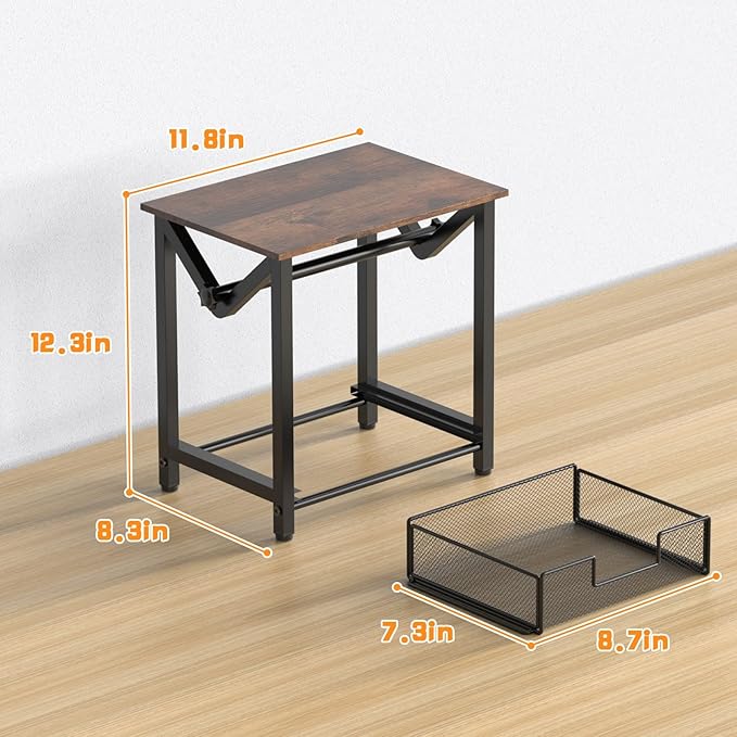 Label Holder for Rolls and Fan-Fold Labels, Thermal Sticker Holder for Desktop Thermal Printer, Shipping Label Stand Desktop Label Printer Accessory Supplies for Home, Office, Small Business