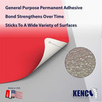 4" X 6" Direct Thermal Perforated Stickers Labels for Shipping Labels, Inventory, and Color Coding - Compatible with Zebra, Rollo, Godex and More (Red, 6 Rolls)