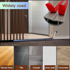 3.3ft Self Adhesive Floor Cord Cover,Heavy Duty Soft PVC Cable Protector and Extension Cord Hider,Cord Management System to Hide Wires on Floor,Cable Cavity:0.61" (W) x 0.32" (H) Gray