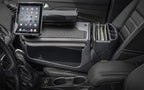 AutoExec AE-GMCD-PI-TAB-PS-GT GripMaster Car Desk for Your Vehicle Workstation and Mobile Office, Grey with 400 watt Power Inverter, Tablet Mount and Printer Stand