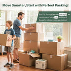12x10x8 Shipping Boxes, Small Cardboard Box Shipping Box Moving Boxes Packing Boxes for Moving, 5 Pack