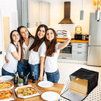 Maxcheck 2 Pcs Insulated Pizza Delivery Bag 24 x 24 x 14 Inch Pizza Warmer Bag Carrier Reusable Insulated Cooler Boxs Winter Food Delivery Carrier for Personal and Professional Use (Black)