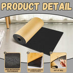 Pangda 1 Piece 157 x 8 x 1/4 Inch Extra Large Marine Foam Roll Closed Cell Rubber with Adhesive Insulation Sheets Lightweight Single Sided Tape Water Weather Resistant for Craft