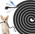 Cord Protectors from Pets No Chew, Ultra Durable Wire Protector Cord Covers for Pets, Flexible Cable Sleeve Cord Management for TV/Computer/Electric Wires/Phone Charging Cables (1/2"-50Feet)