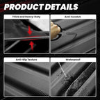 LASFIT Bed Mat for Nissan Titan 2017-2024 & Titan XD 2016-2024 5.6FT/67 inchs (Not Fit Equipped Truck Bed Storage), All Weather TPE Custom Fit Truck Bed Mat Liner for 17-24 Titan & 16-24 Titan XD
