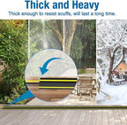 Eapele 10 ft Floor Cable Cover Protector, Heavy Duty PVC Duct Easy to Unroll, Prevent Trip Hazard for Outdoor Settings (2pcs)