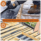 Joist Tape 3" x 50', 1pack Self-Adhesive Deck Joist Flashing Tape for Hardwood, Thermal Wood, PVC, Pressure Treated, and Composite Decking