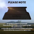 LASFIT Bed Mat for Toyota 2024-2026 Tacoma (6ft,6'Bed) Truck Bed, All Weather 6ft Car Bed Liner for Toyota Tacoma 2025 2026 2026 Accessories, TPE Trunk Mat&Cargo Liner (Not Fit Drop-in Liners)