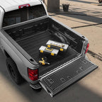 Motor Trend Utility Truck Bed Mat – All Weather Rubber Truck Bed Liner Mat Universal Size, Heavy Duty Protection for Your Truck,Van, or SUV, Pickup, Trim to Fit, Black, 4' x 6'