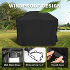 Grill Cover for Ninja PG301 Propane Griddle, Outdoor Griddle Cover for Ninja PG300 Series BBQ Grill-Waterproof