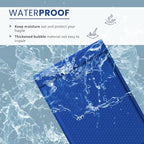 Royal Blue 8.5x12 Inch Poly Bubble Mailers #2 | Self Seal Large Padded Envelopes | Air Cushioned Bubble Mailer | Usable Size 8.5x11 | Waterproof Lightweight Mailing Shipping Bags | 100 Pack Bulk