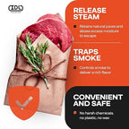 Peach Butcher Paper 36" x 2160" (180 feet) with Cutter - USA-Made Natural Butcher Paper Roll for Meat & Fish - Uncoated, Unwaxed & Food-Grade Material for Smoking Meat, Grilling & BBQ by IDL Packaging