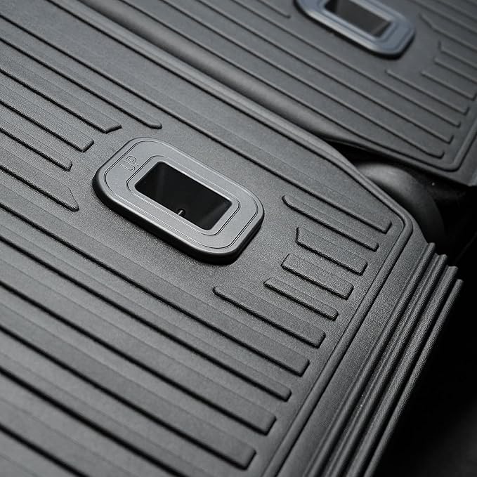Kick Mats Backrest Mats for 2016-2025 2026 Dodge Durango 7 Seats Bench Seat Car Mat Accessories, All Weather TPE Seat Back Covers Protector SXT GT RT(7 Seats 2nd Row Kick Mats)