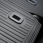 Kick Mats Backrest Mats for 2016-2025 2026 Dodge Durango 6 Seats Captain Chairs Car Mat Accessories, All Weather TPE Seat Back Covers GT RT CITADEL SRT 392 Hellcat(6 Seats 2nd Row Kick Mats)