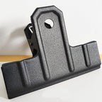 Locci Black Large Bull Clips,10 PCS Extra Large Binder 4.3 Inch Giant Binder Clips,Jumbo Binder Clips for Home,Work,Art,Office and Kitchen (110 mm)