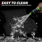 LASFIT Bed Mat for Ford Ranger 2025 2024 5.0ft Truck Bed All Weather Protector TPE Easy Clean Durable Bed Liner -Not Fit for Drop in Bedlienr