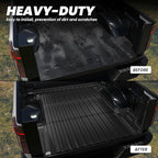 LASFIT Truck Bed Mat 2019-2026 for Chevrolet Chevy Silverado 1500 | GMC Sierra 1500 (Only Fit 6.6FT Bed), Bed Liner for Chevy Silverado GMC Sierra 1500, Not Fit Optional CarbonPro Bed