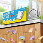 24 Pack Large Magnetic Clips Heavy Duty, Strong Magnet Clips for Notes, Fridge Magnets, Refrigerator Magnets Clip for Organization, Chip Clip Magnets for Whiteboard, Classroom, Cruise, Office