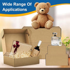 Famagic 50 Pack 4x4x2 Small Shipping Boxes - Brown Corrugated Cardboard Mailer Boxes for Small Business, Mailing Boxes for Packaging, Bulk
