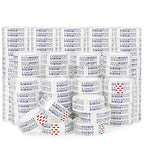 COSIMIXO 96Rolls Crystal Clear Tape Refills for Dispenser, 3/4Inch x 1000 inch,Bulk Transparent Tape,Office Stationery Tape for Home and School