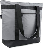 BeeGreen Cooler Bag Soft Leakproof Insulated Tote with Zipper for Beach Travel Grocery