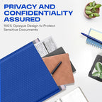 Royal Blue Poly Bubble Mailers 8.5x12 inch #2 | Self Seal Padded Envelopes | Cushioned Bubble Mailer | Usable Size 8.5x11 | Water Proof | Lightweight mailing Shipping Bags | 100 Pack Bulk