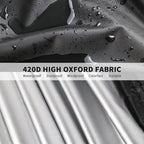 Outdoor Prep Table Cover 30 Inch, Waterproof Patio Stainless Steel Metal BBQ Table Cover All Season Protection for Outdoor Table - 30 X 18 X 34 Inch