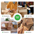 IDL Packaging 20" x 1400' Honeycomb Kraft Packing Paper Roll – Eco-Friendly USA-Made Wrap for Shipping, Moving & Storage - Bubble Wrap Alternative with Innovative Interlocking Slit Design