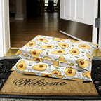 Poly Mailers 12x15.5 Inch 50 Pcs - Avocado printed Shipping Bags, 2.4mil Thickness, Waterproof and Tear Resistant Mailing Envelopes, Self-Sealing Packaging Bags for Small Business