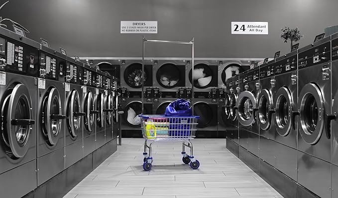 Charcoal Grey with Double Pole Rack, 2.5-Bu (Red or Blue Trim) (Chacoal Grey and Red)
