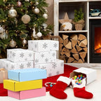 PATIKIL 6 x 4 x 1.6 Inch Shipping Boxes, 30 Pack Color Corrugated Cardboard Box Cute Carton Boxes Literature Mailer for Mailing Packaging Small Business Gift Storage, Yellow